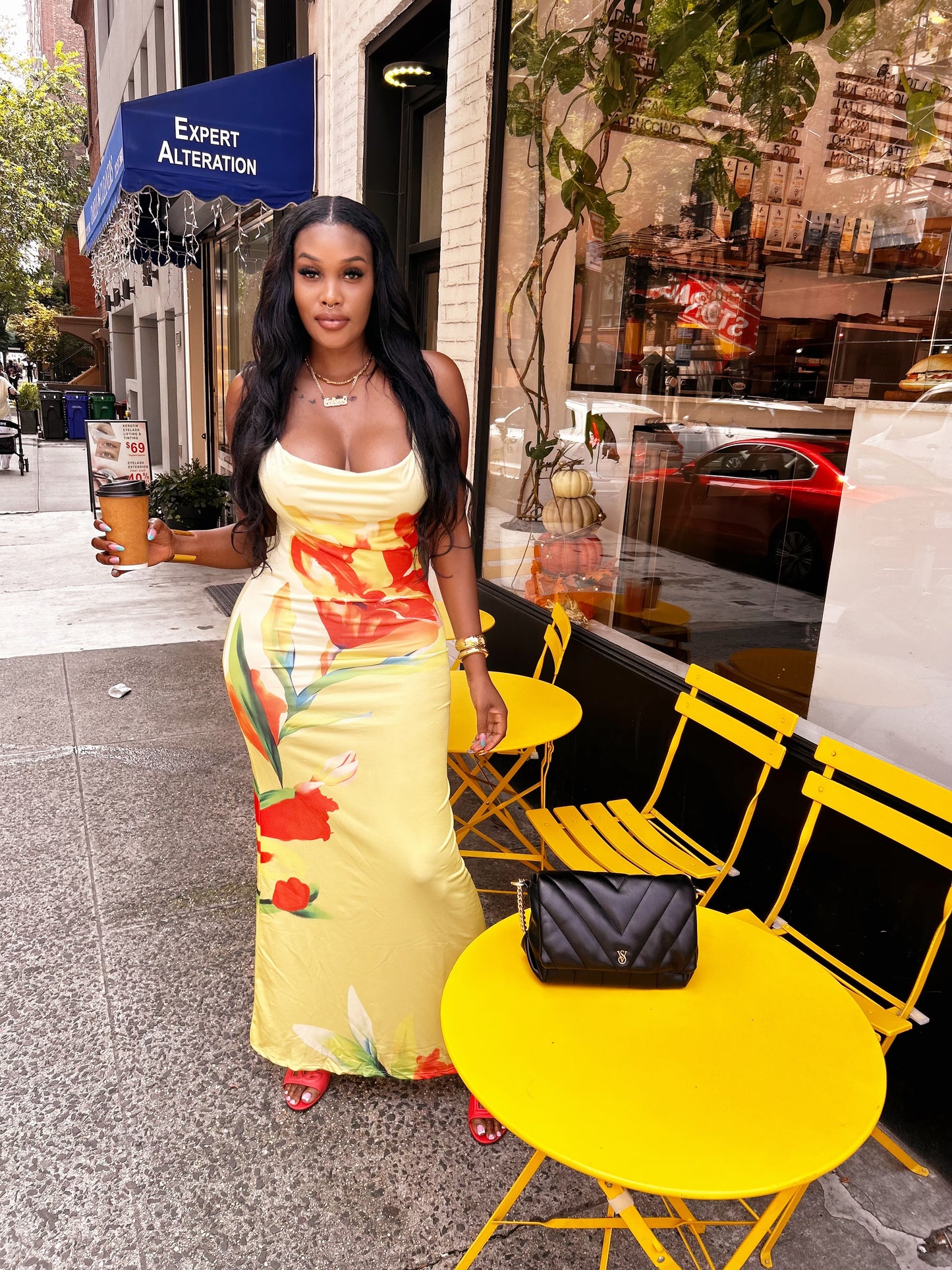Tropics maxi dress