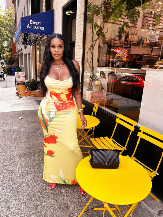 Tropics maxi dress